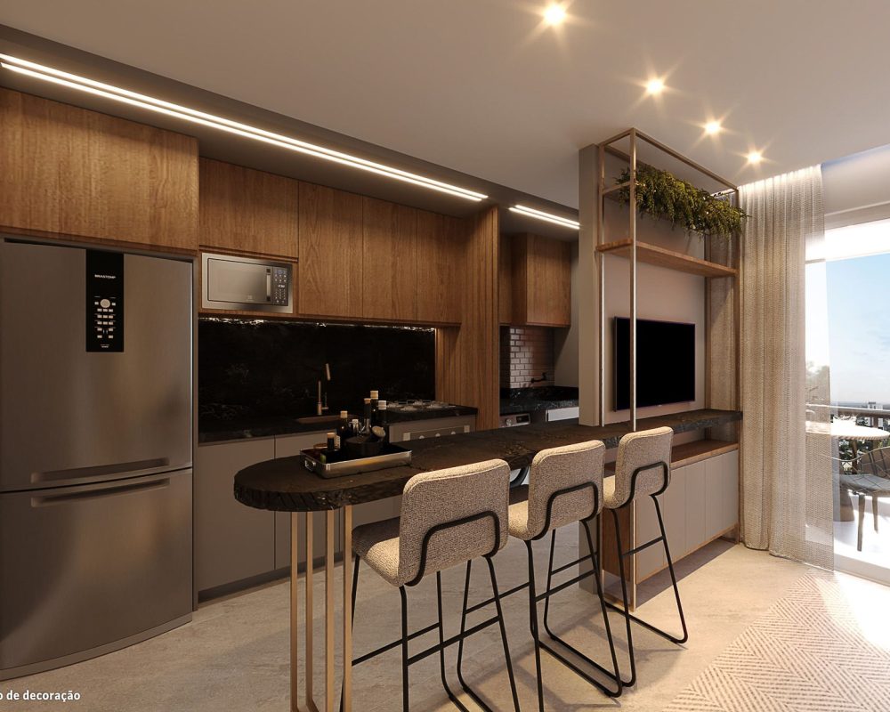 Cozinha - 2 dormitórios