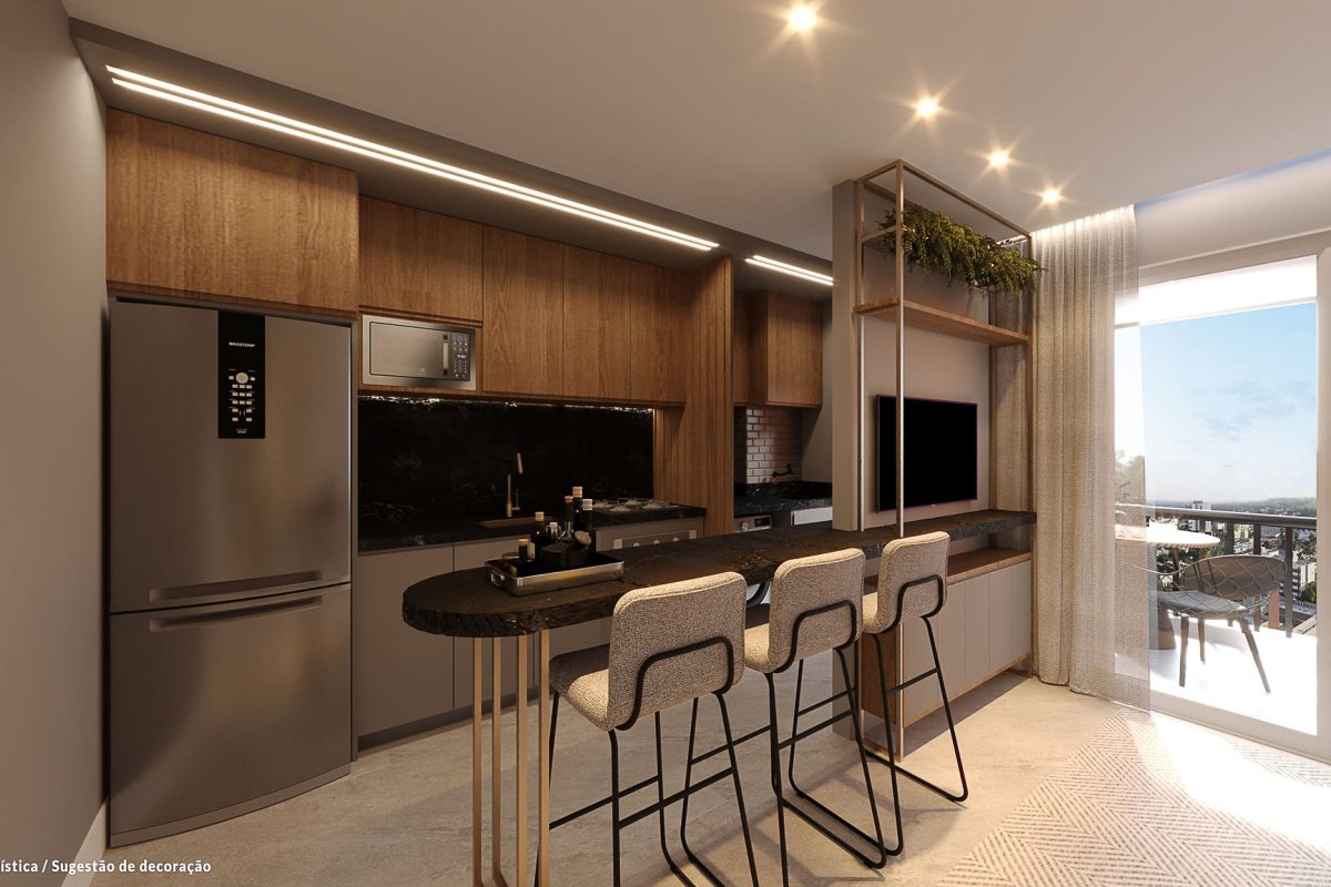 Cozinha - 2 dormitórios