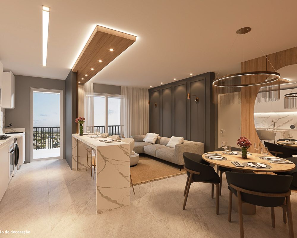 Jantar - 3 dormitórios