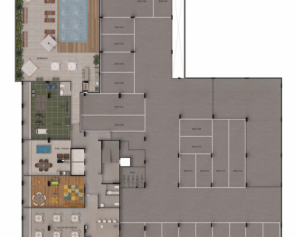 Planta Baixa 3º pavimento